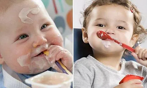 Mách mẹ cách cho bé ăn sữa chua đúng cách, chuẩn  khoa học